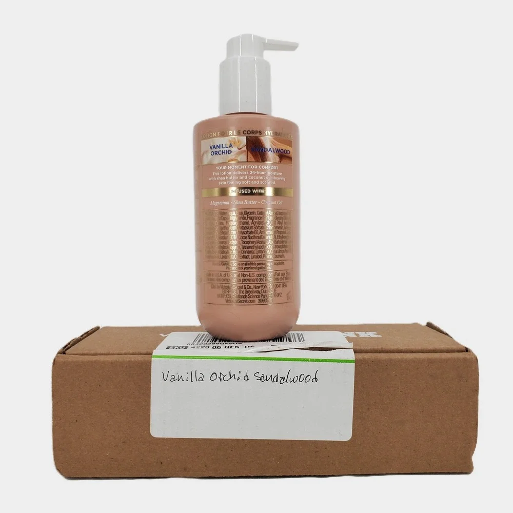 Victorias Secret Vanilla Orchid Sandalwood Feel Comfort Magnesium Body Lotion